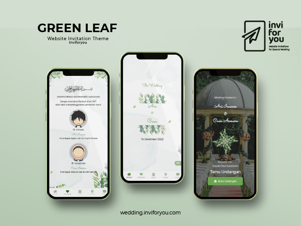 Web Promo : Tema Green Leaf P6